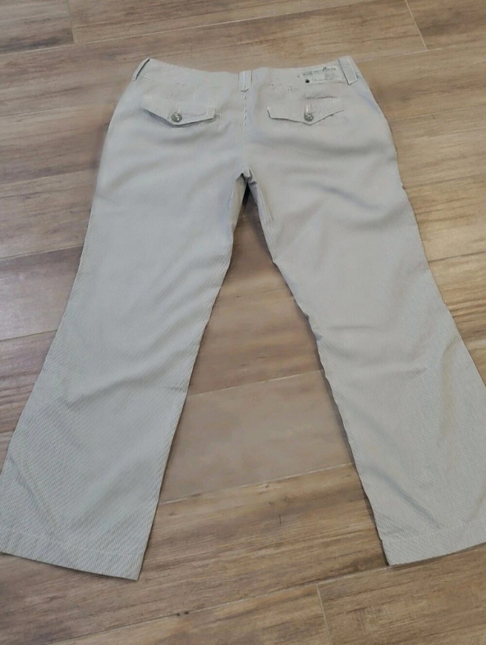 Converse One Star Blue White Stripe Pants Women's Size 8 EUC